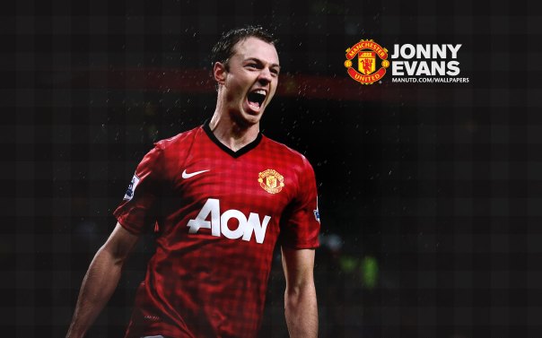 Manchester United Players Wallpaper 2012-2013 #6 Jonny Evans