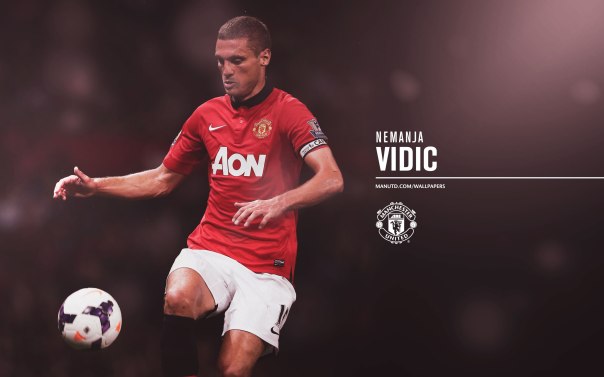 Manchester United Players Wallpaper 2013-2014 15 Vidic